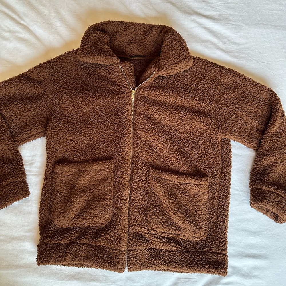 Pretty Garden Sherpa Jacket